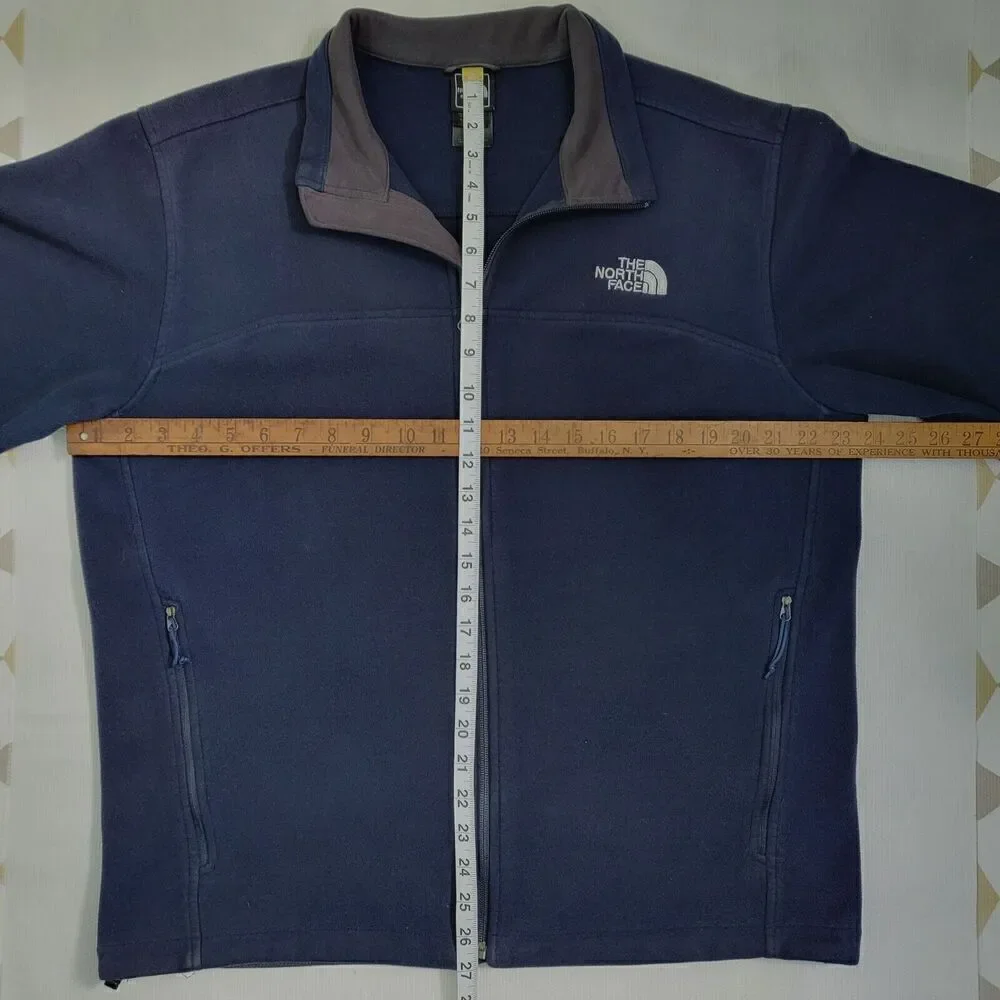 TNF The North Face A14U Windwall 1 Jacket Navy w Grey Accents Men's L